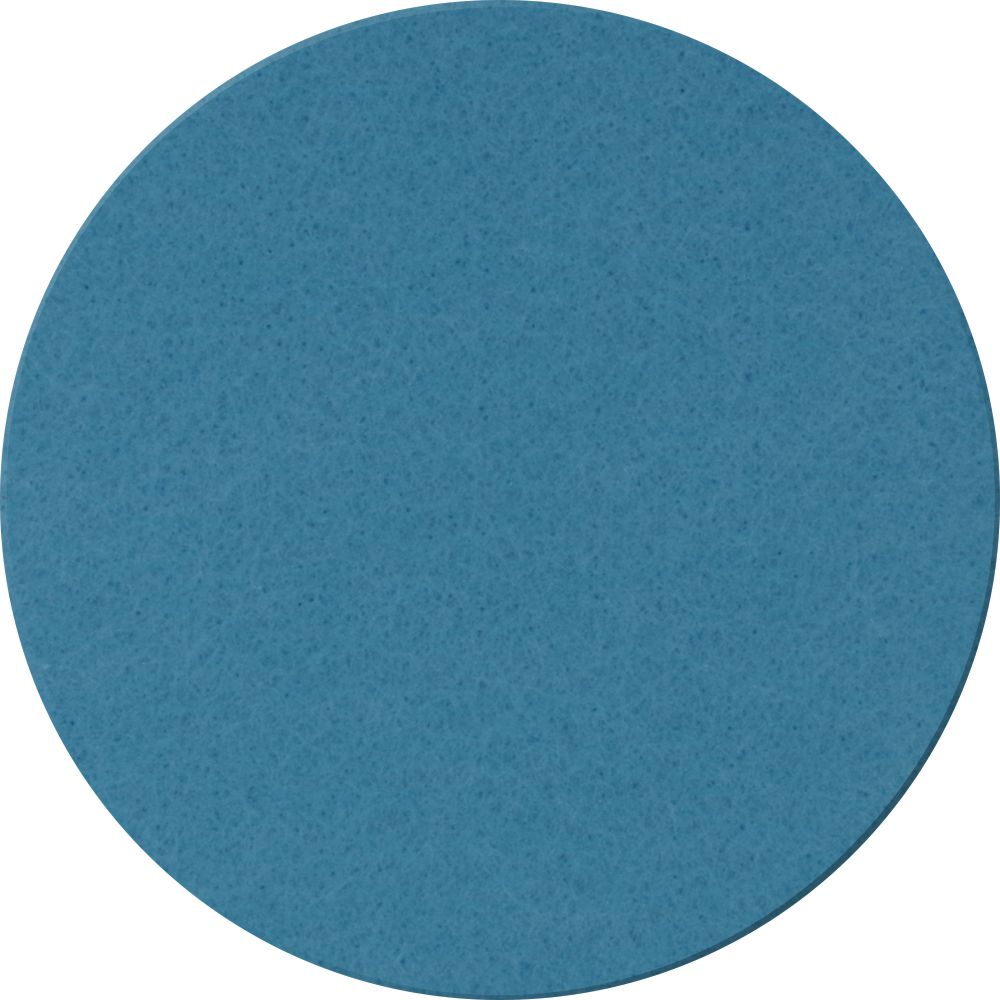 Filz-Untersetzer rund, 10cm, hellblau optional mit Aufdruck oder Gravur Filz-Untersetzer rund, 10cm, Boy-blau optional mit Aufdruck oder Gravur