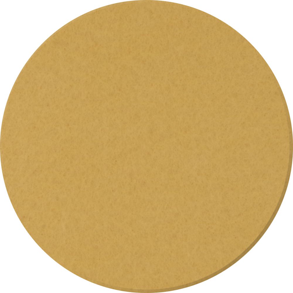 Filz-Untersetzer rund, 10cm, sand optional mit Aufdruck oder Gravur