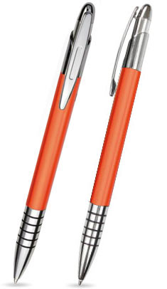 Vicky Orange matter Metallkugelschreiber Vicky Orange matter Metallkugelschreiber